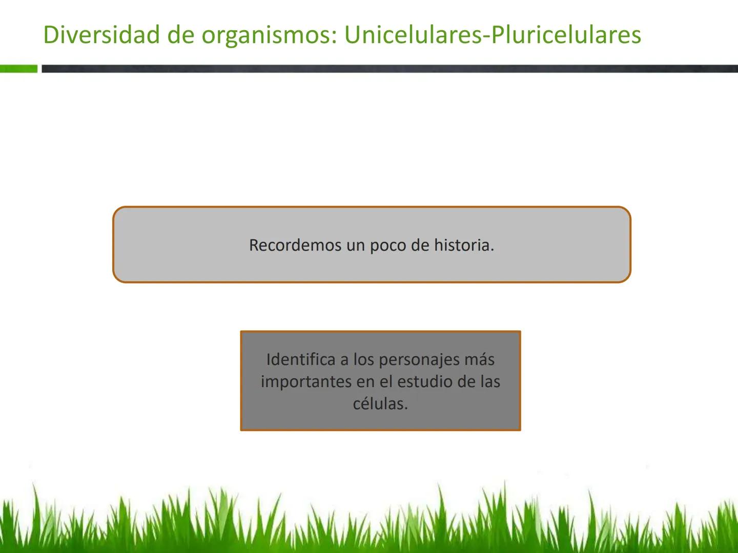 ## UNIDAD 3
## LA CÉLULA 3.1 Y 3.2
DEFINICIÓN Y TEORÍA CELULAR 3.1 Definición
Todos los seres vivos están constituidos por una o
más células