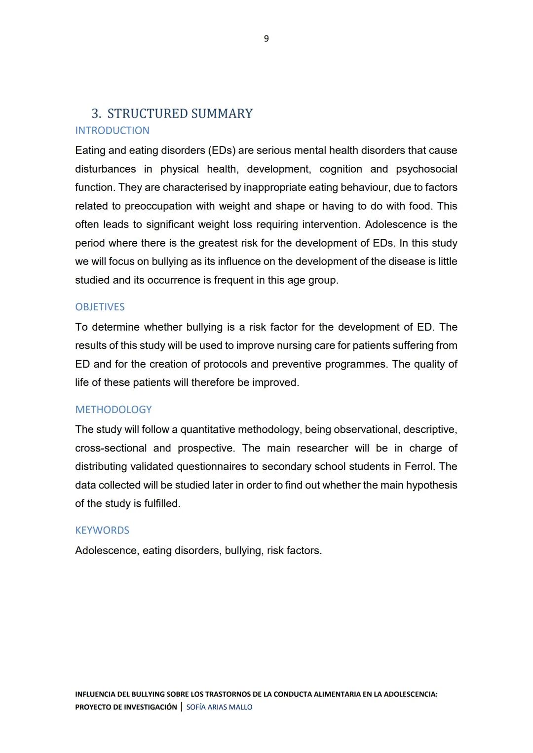 Facultade de Enfermaría e Podoloxía
UNIVERSIDADE DA CORUÑA
TRABAJO DE FIN DE GRADO EN ENFERMERÍA
Curso académico 2021/2022
INFLUENCIA DE