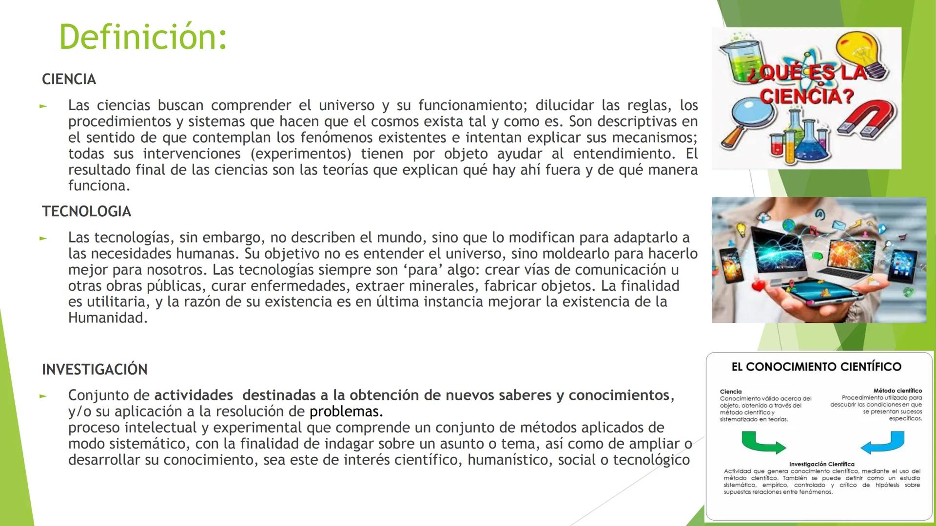 # MÉTODO CIENTÍFICO
- Mediante la utilización del Método Científico es
posible obtener un conocimiento sistematizado
en todos los procesos