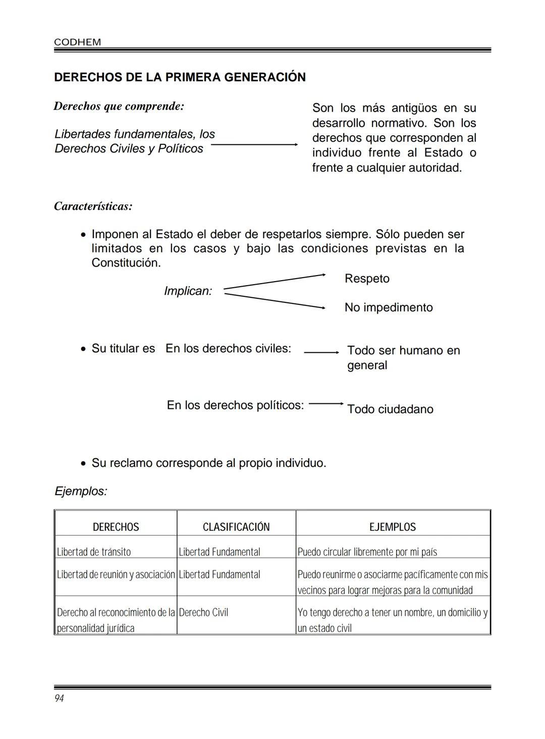 Doctrina
# LAS TRES GENERACIONES DE LOS
# DERECHOS HUMANOS
Magdalena Aguilar Cuevas
*Directora de Promoción de la Cultura de los Derechos