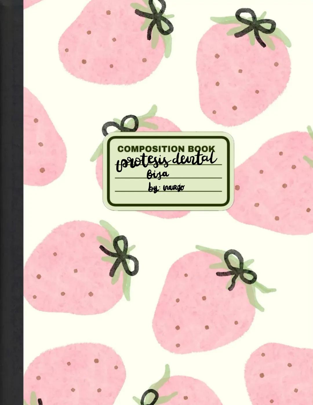 COMPOSITION BOOK
protesis dental
Biza
by: narajo # protesis bija
Es un aparato protésico permanente
unido o cementado a los dientes
remanen