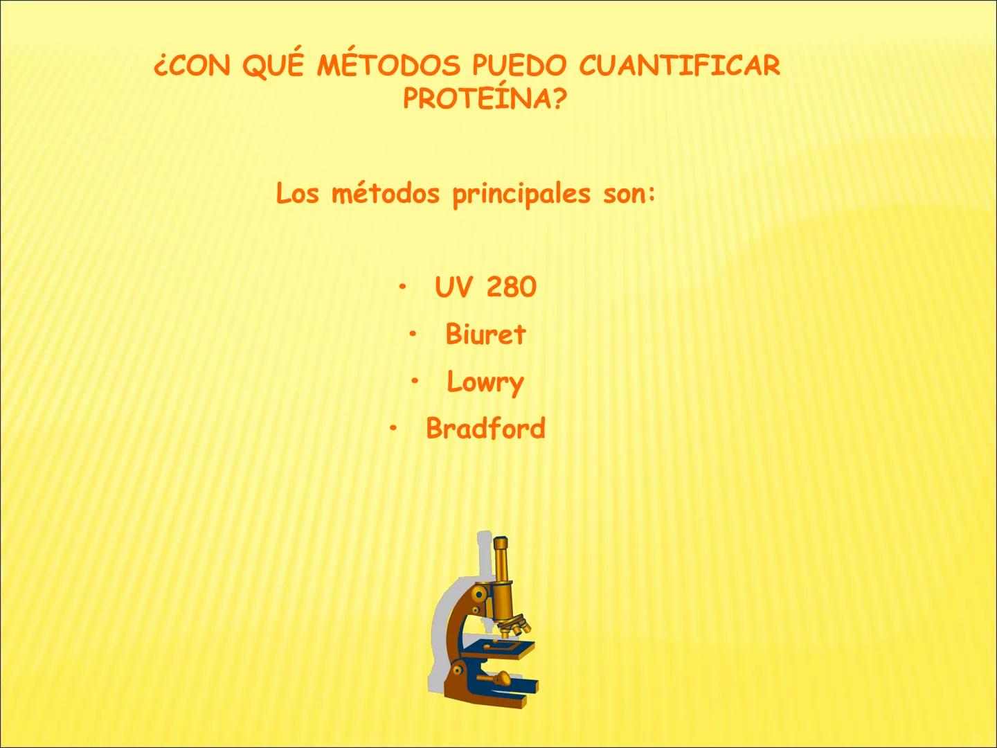 # PROTEÍNAS GENERALIDADES Las proteínas
están formadas por unidades básicas
que corresponden a los aminoácidos, los cuales
se unen entre