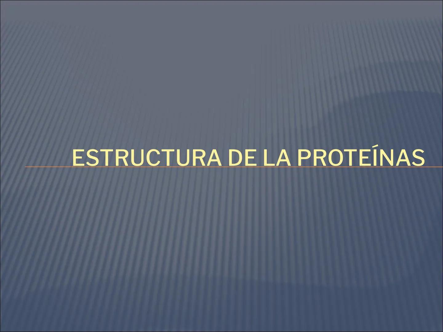 # PROTEÍNAS GENERALIDADES Las proteínas
están formadas por unidades básicas
que corresponden a los aminoácidos, los cuales
se unen entre