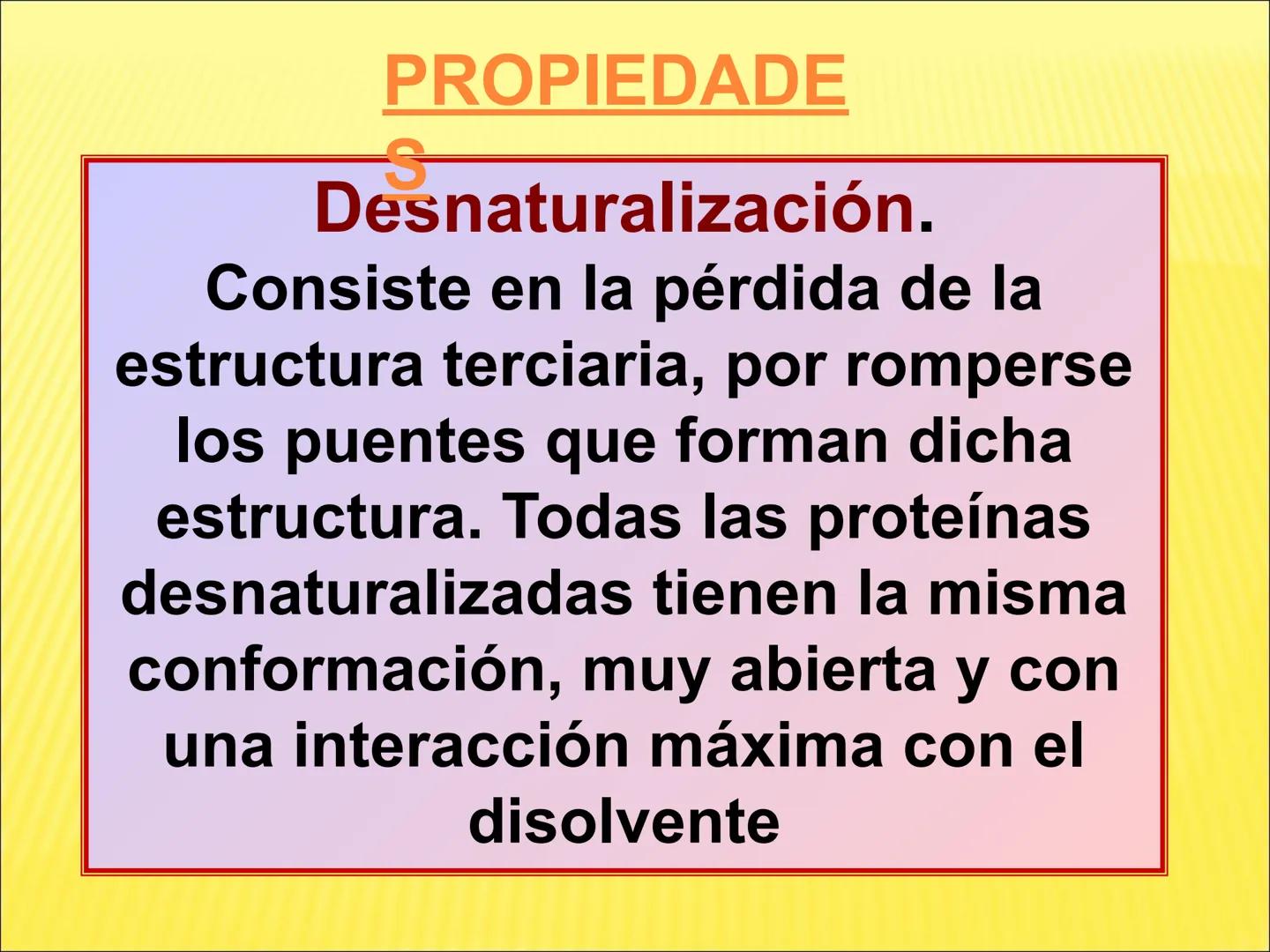 # PROTEÍNAS GENERALIDADES Las proteínas
están formadas por unidades básicas
que corresponden a los aminoácidos, los cuales
se unen entre