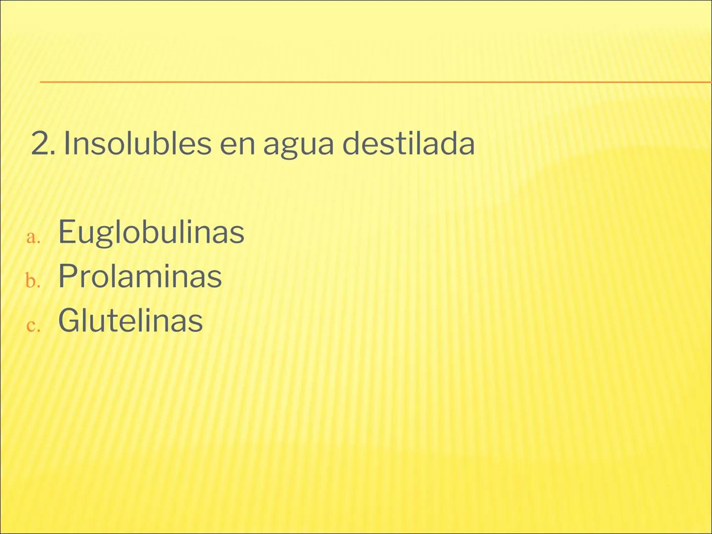 # PROTEÍNAS GENERALIDADES Las proteínas
están formadas por unidades básicas
que corresponden a los aminoácidos, los cuales
se unen entre