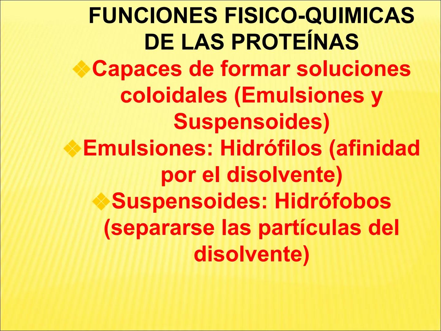 # PROTEÍNAS GENERALIDADES Las proteínas
están formadas por unidades básicas
que corresponden a los aminoácidos, los cuales
se unen entre