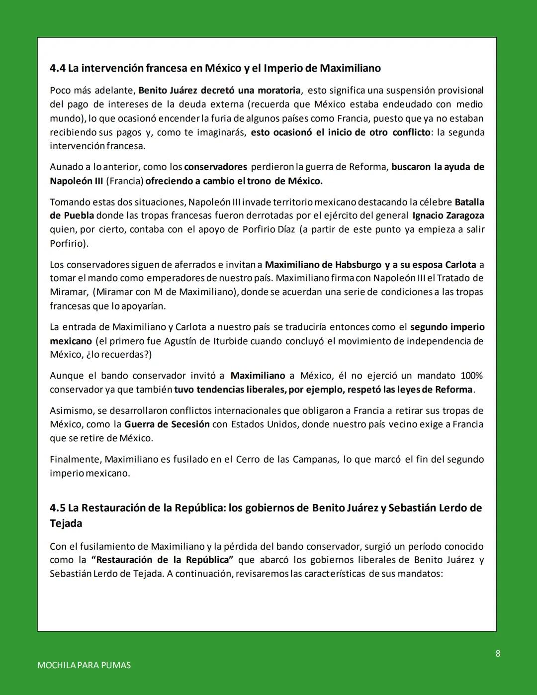 # historia
de México
1.- LA NUEVA ESPAÑA (SIGLOS XVI A XIX)
1.1 Los antecedentes: Mesoamérica, áreas culturales
Nuestro estudio de la his