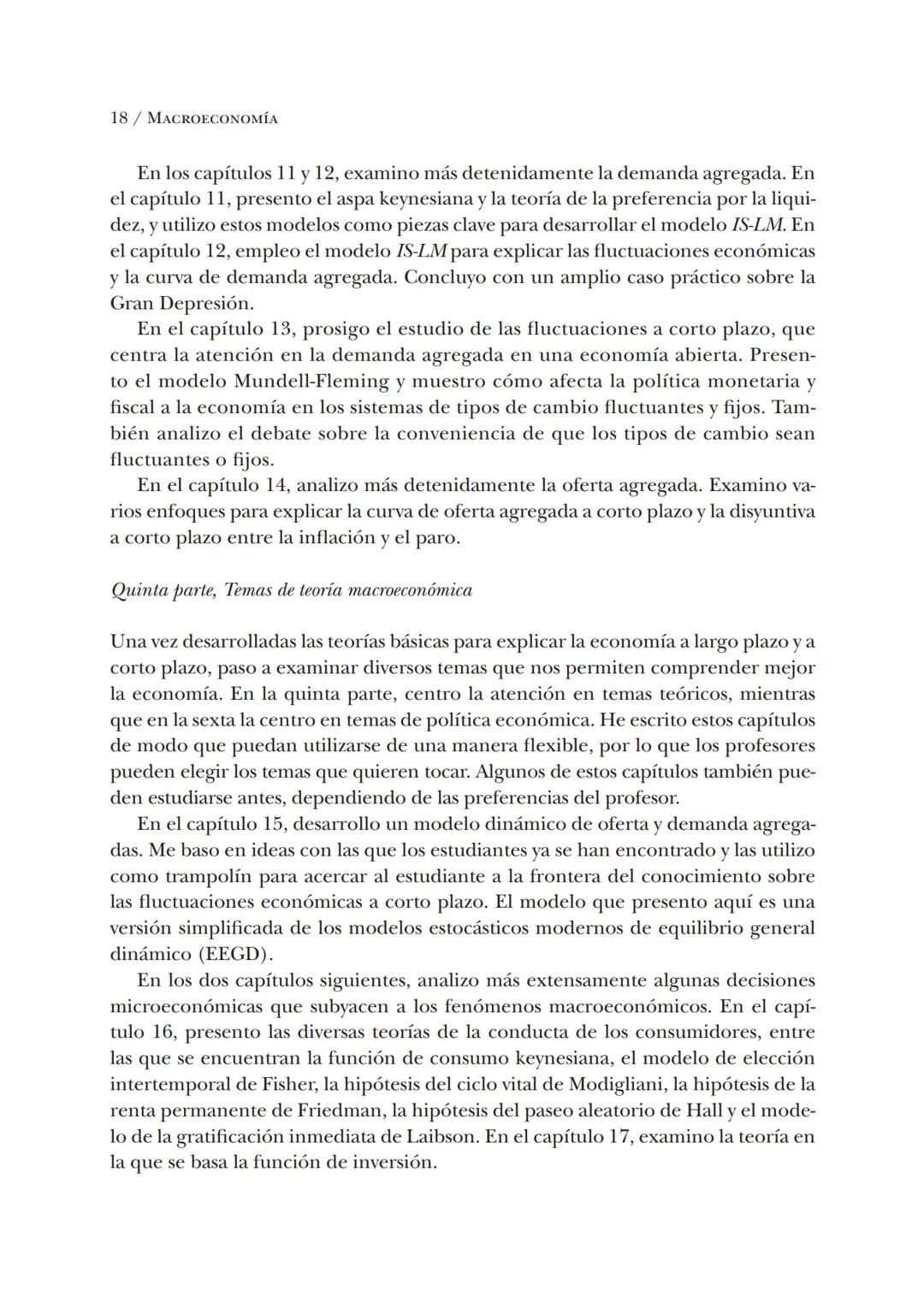 # Macroeconomía
N. Gregory Mankiw
8.ª edición # N. Gregory Mankiw
Es catedrático de economía en Harvard University # Macroeconomía
8.ª