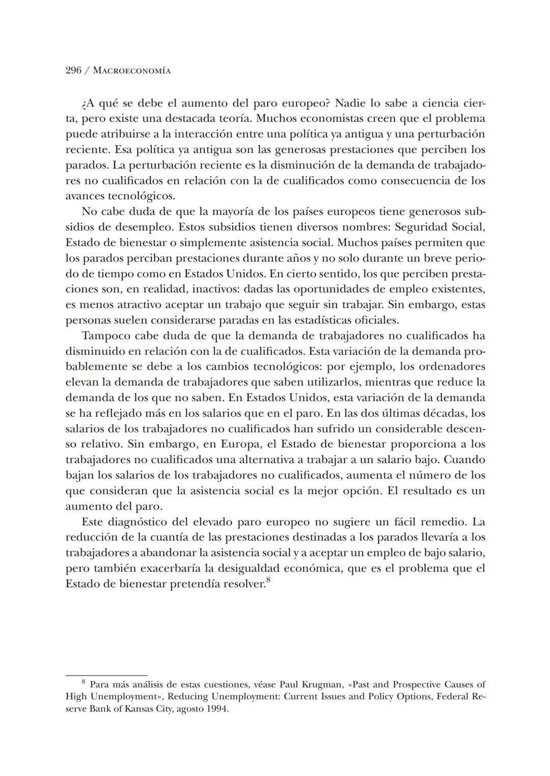 # Macroeconomía
N. Gregory Mankiw
8.ª edición # N. Gregory Mankiw
Es catedrático de economía en Harvard University # Macroeconomía
8.ª