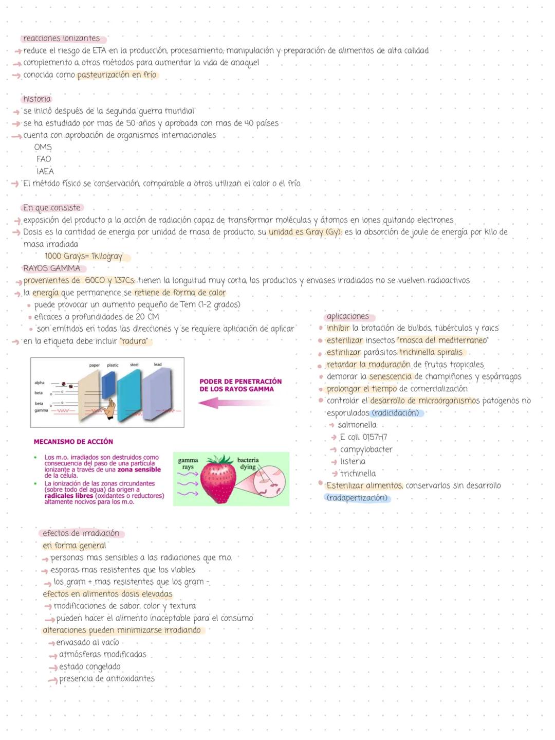 # Conservacion de los
alimentos
Alteración de los alimentos inicio después de:
la cosecha
→ Recolección es suceptible a modificarse
→ Captu