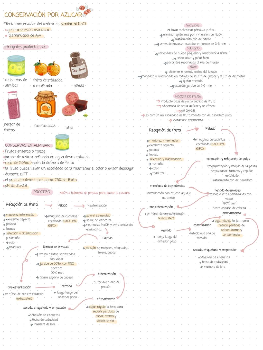 # Conservacion de los
alimentos
Alteración de los alimentos inicio después de:
la cosecha
→ Recolección es suceptible a modificarse
→ Captu