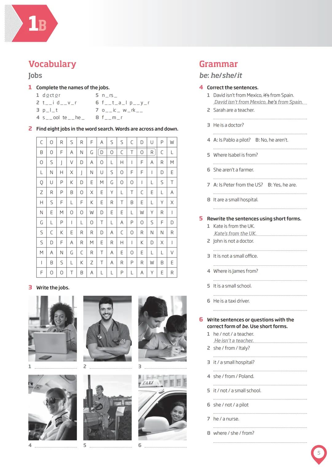 # ROADMAP
WORKBOOK
with key and online audio
Anna Richardson # CONTENTS
2
Unit 1 page 4
Unit 2 page 10
1A Vocabulary countries
2A Vocabu