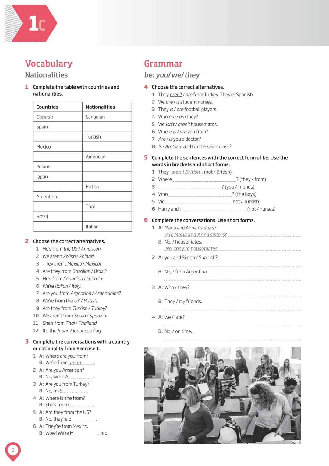 # ROADMAP
WORKBOOK
with key and online audio
Anna Richardson # CONTENTS
2
Unit 1 page 4
Unit 2 page 10
1A Vocabulary countries
2A Vocabu