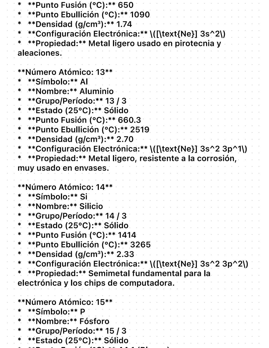 Tabla periódica
**Número Atómico: 1**
* **Símbolo:** Η
*
**Nombre:** Hidrógeno
*
**Grupo/Período:** 1/1
*
**Estado (25°C):** Gas
*
**Punto