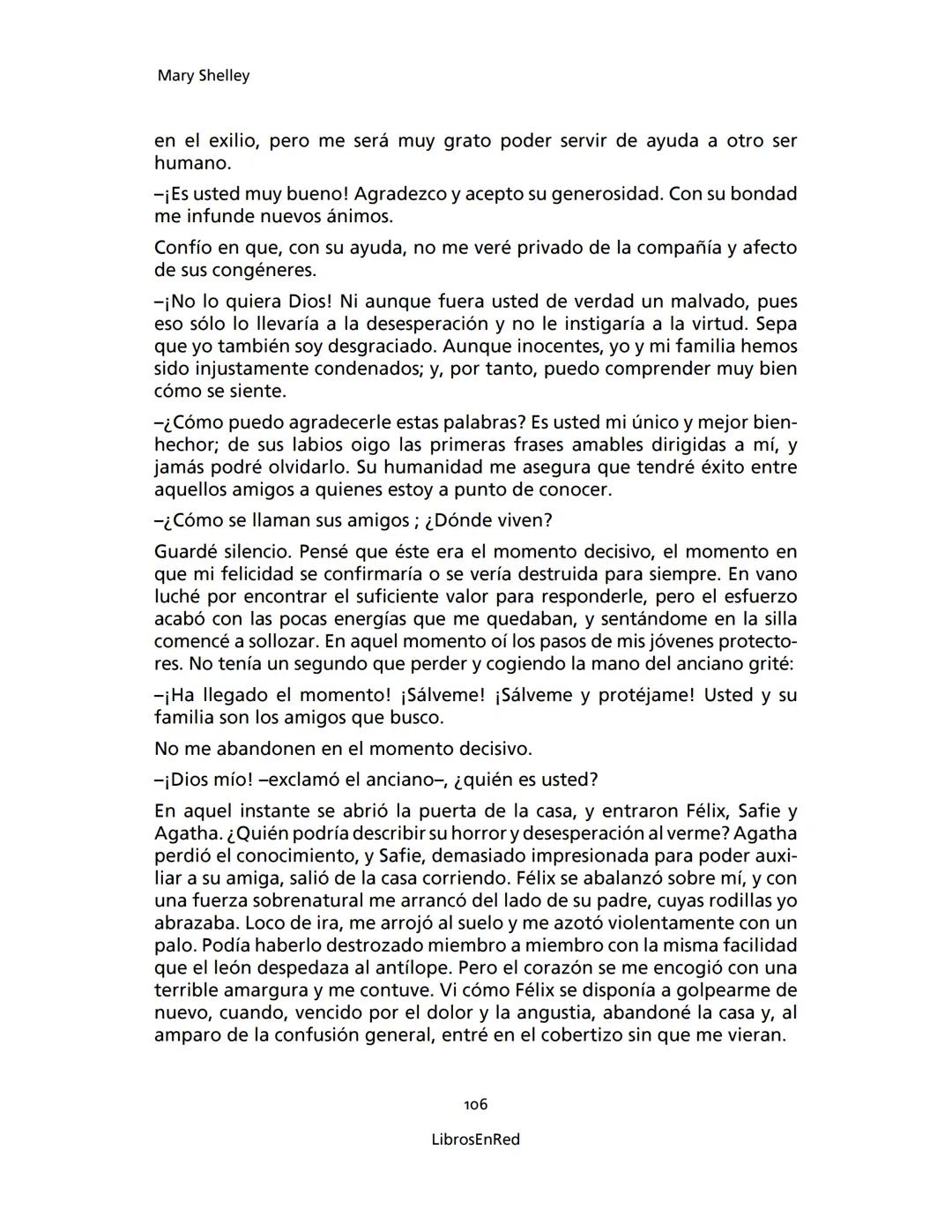 Mary Shelley
Frankenstein
o el moderno Prometeo
Colección Novelas
libros
red # Frankenstein
o el moderno Prometeo
Mary Shelley
Colecci