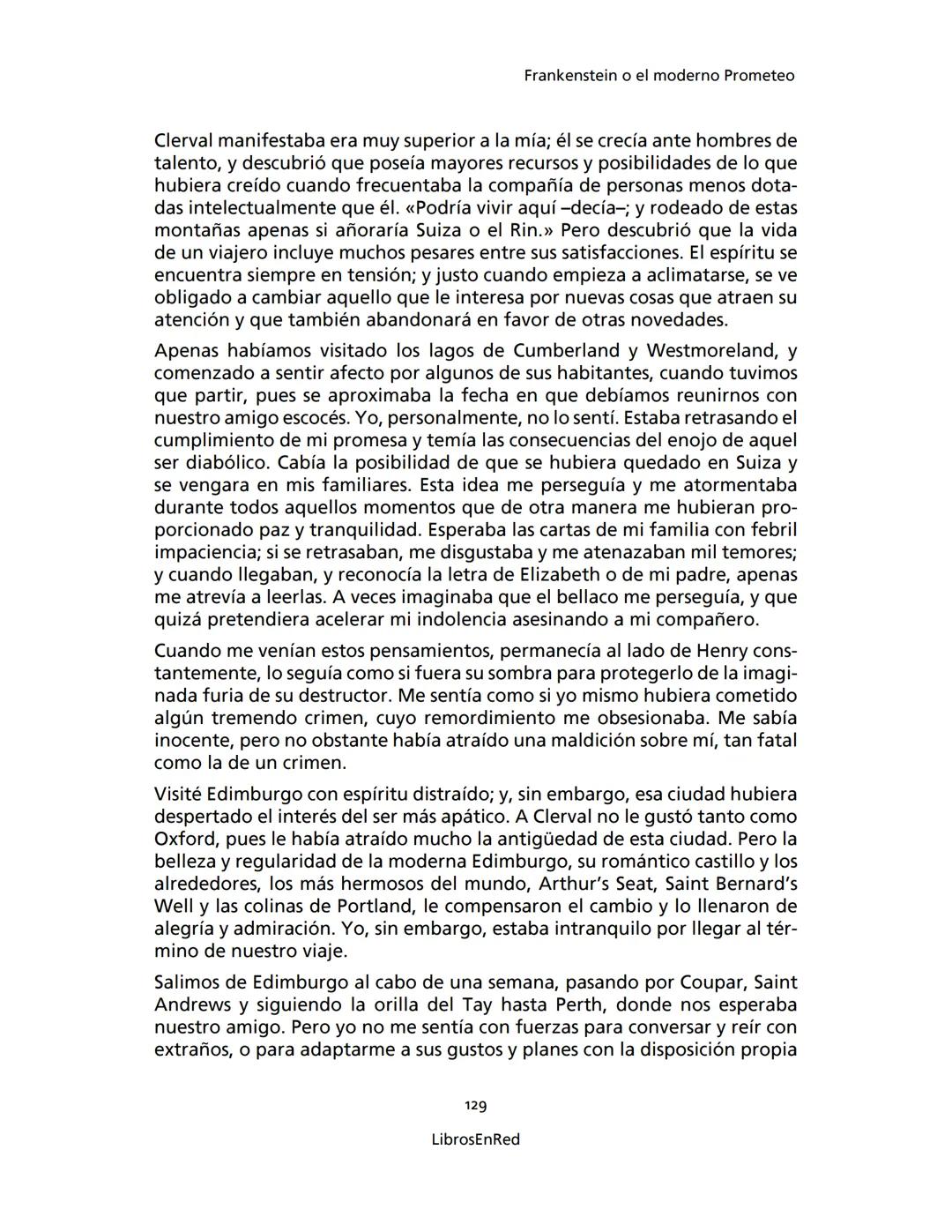 Mary Shelley
Frankenstein
o el moderno Prometeo
Colección Novelas
libros
red # Frankenstein
o el moderno Prometeo
Mary Shelley
Colecci