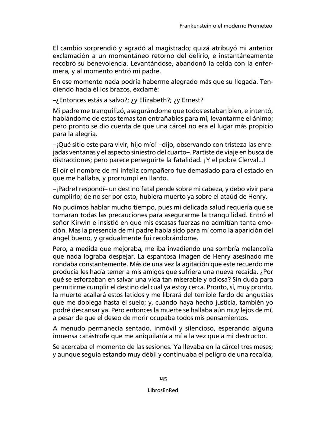 Mary Shelley
Frankenstein
o el moderno Prometeo
Colección Novelas
libros
red # Frankenstein
o el moderno Prometeo
Mary Shelley
Colecci