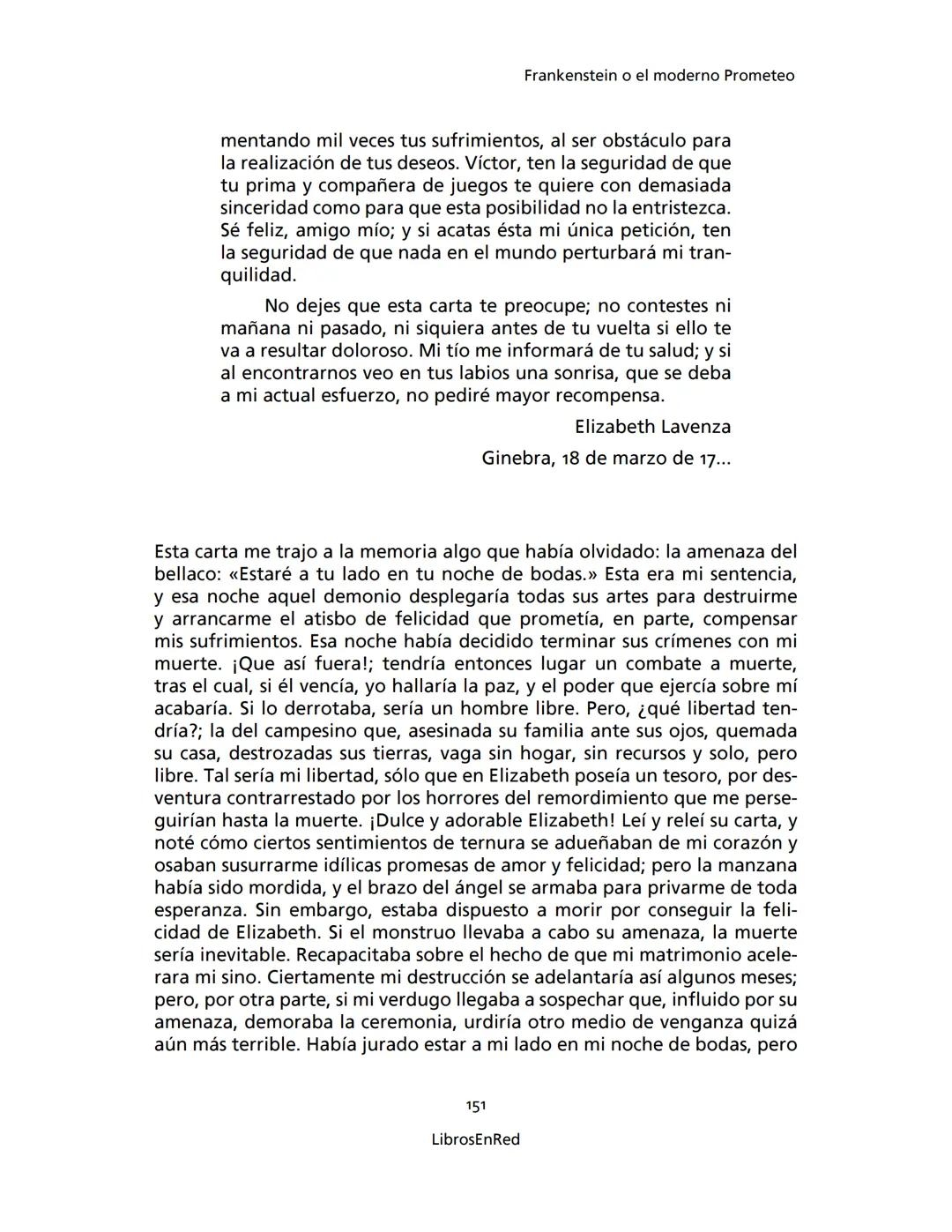 Mary Shelley
Frankenstein
o el moderno Prometeo
Colección Novelas
libros
red # Frankenstein
o el moderno Prometeo
Mary Shelley
Colecci
