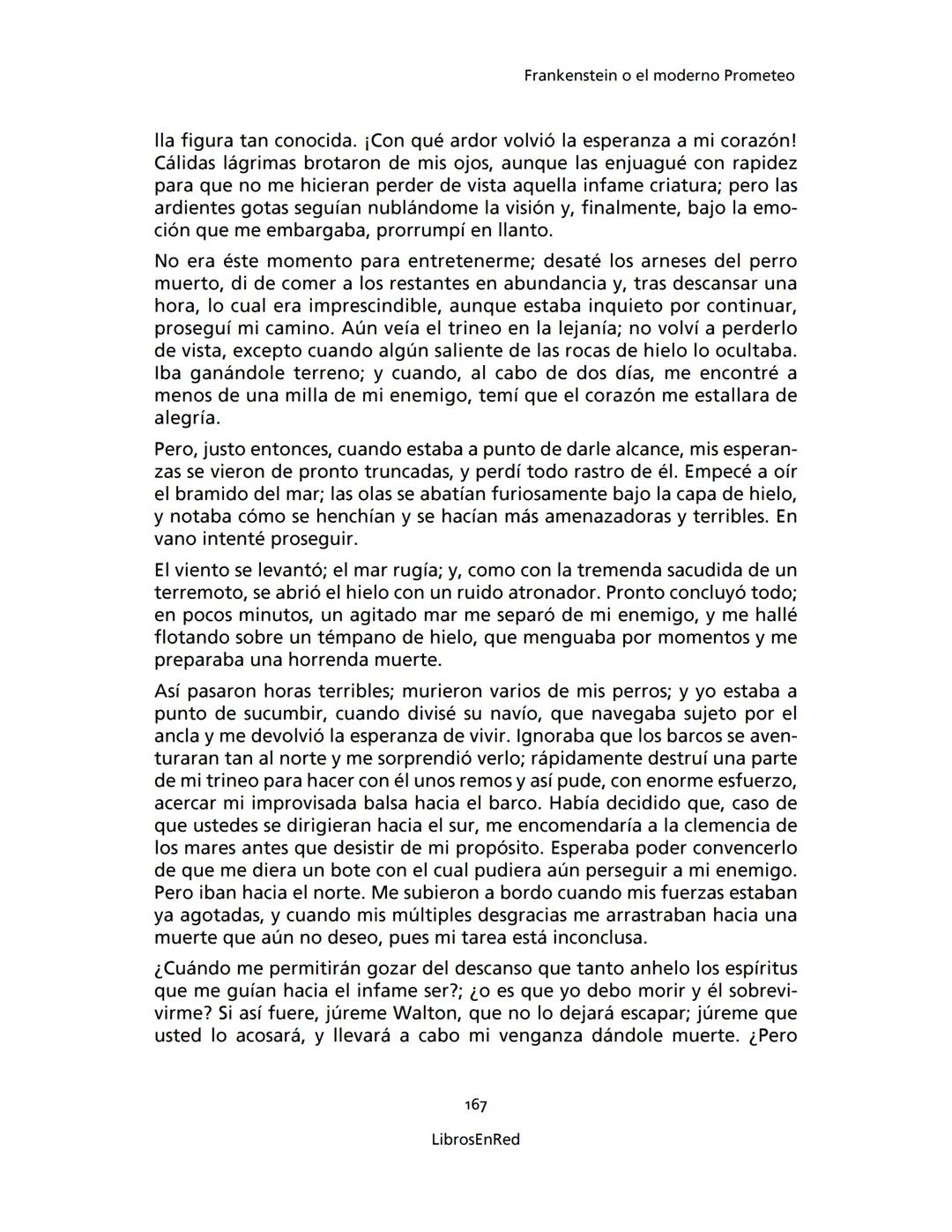 Mary Shelley
Frankenstein
o el moderno Prometeo
Colección Novelas
libros
red # Frankenstein
o el moderno Prometeo
Mary Shelley
Colecci