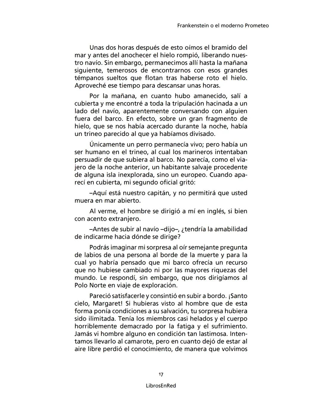 Mary Shelley
Frankenstein
o el moderno Prometeo
Colección Novelas
libros
red # Frankenstein
o el moderno Prometeo
Mary Shelley
Colecci
