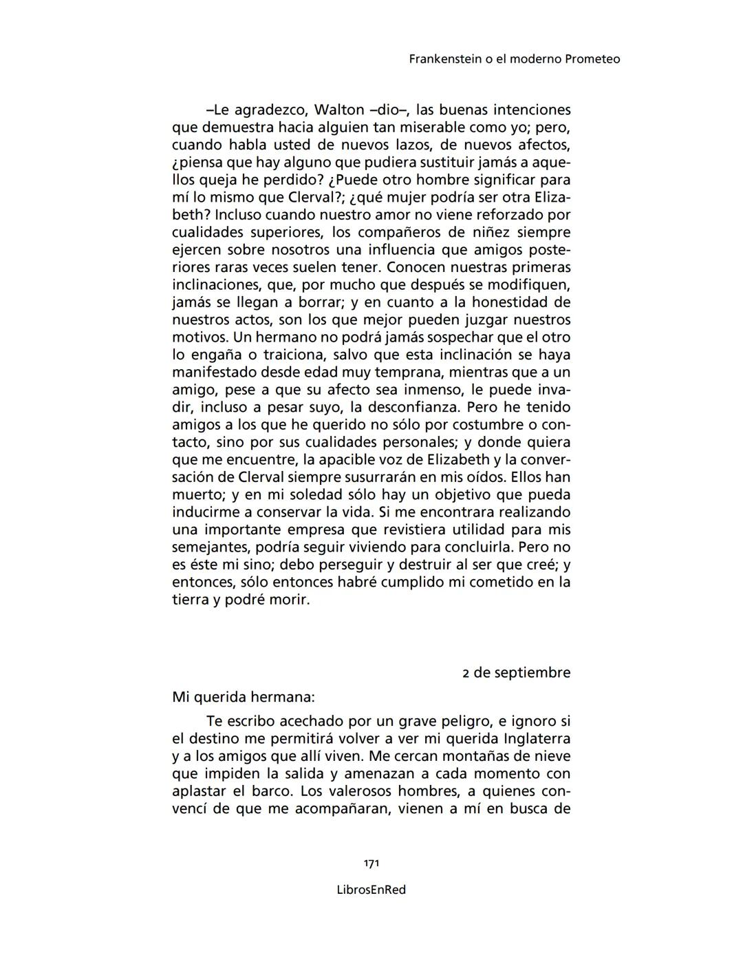 Mary Shelley
Frankenstein
o el moderno Prometeo
Colección Novelas
libros
red # Frankenstein
o el moderno Prometeo
Mary Shelley
Colecci