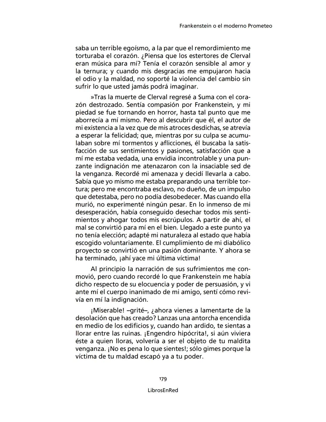 Mary Shelley
Frankenstein
o el moderno Prometeo
Colección Novelas
libros
red # Frankenstein
o el moderno Prometeo
Mary Shelley
Colecci