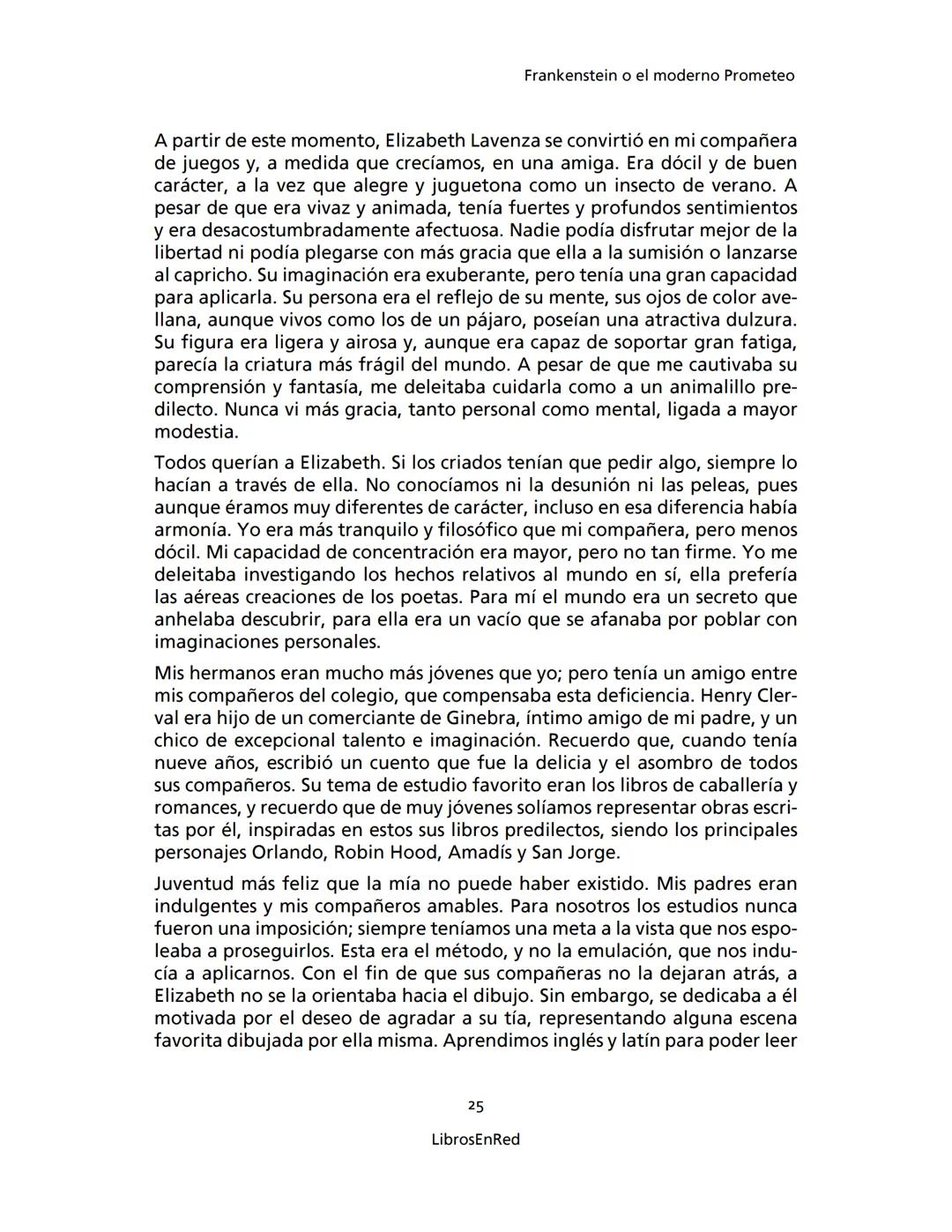 Mary Shelley
Frankenstein
o el moderno Prometeo
Colección Novelas
libros
red # Frankenstein
o el moderno Prometeo
Mary Shelley
Colecci