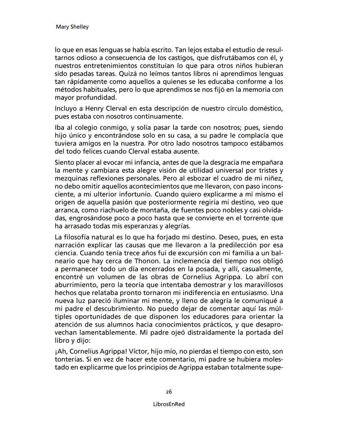 Mary Shelley
Frankenstein
o el moderno Prometeo
Colección Novelas
libros
red # Frankenstein
o el moderno Prometeo
Mary Shelley
Colecci