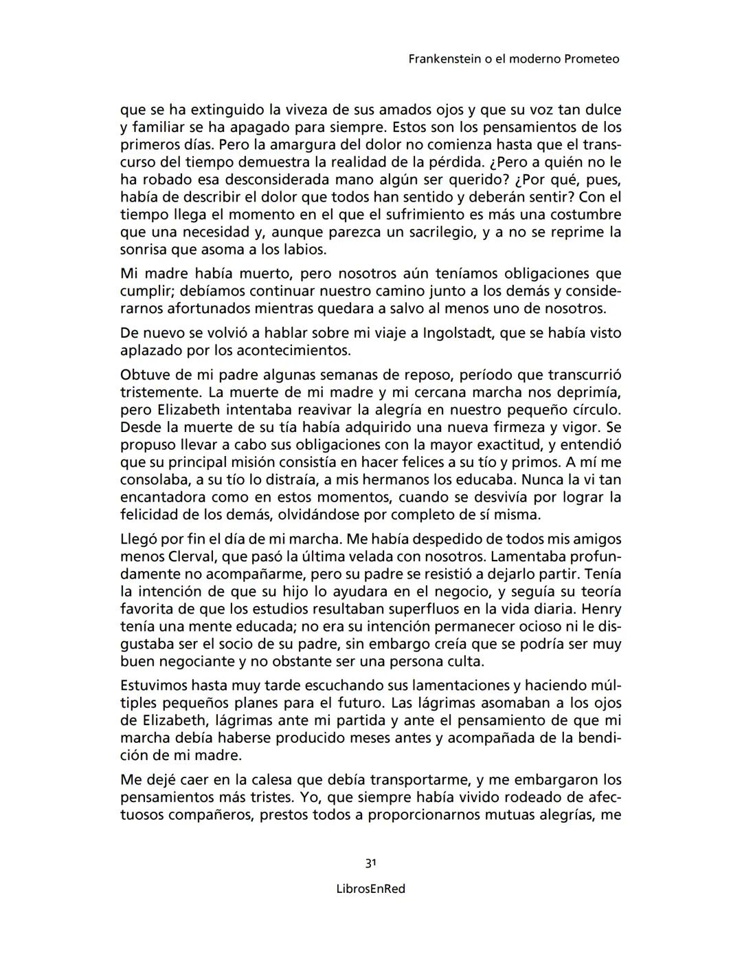 Mary Shelley
Frankenstein
o el moderno Prometeo
Colección Novelas
libros
red # Frankenstein
o el moderno Prometeo
Mary Shelley
Colecci