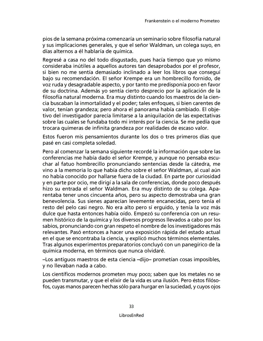 Mary Shelley
Frankenstein
o el moderno Prometeo
Colección Novelas
libros
red # Frankenstein
o el moderno Prometeo
Mary Shelley
Colecci