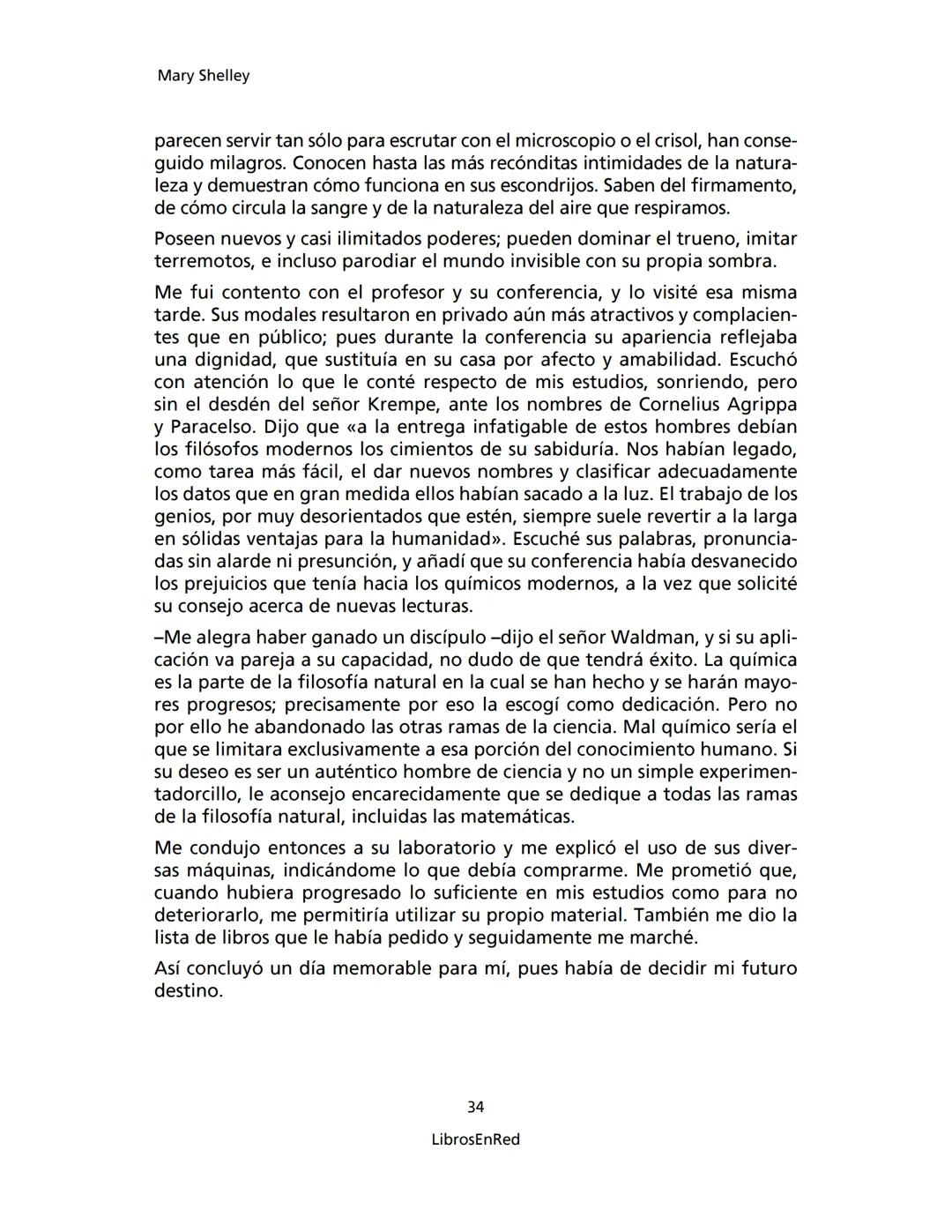 Mary Shelley
Frankenstein
o el moderno Prometeo
Colección Novelas
libros
red # Frankenstein
o el moderno Prometeo
Mary Shelley
Colecci