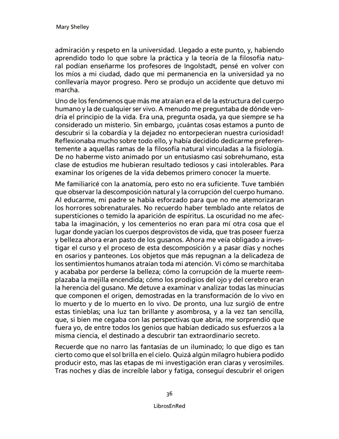 Mary Shelley
Frankenstein
o el moderno Prometeo
Colección Novelas
libros
red # Frankenstein
o el moderno Prometeo
Mary Shelley
Colecci