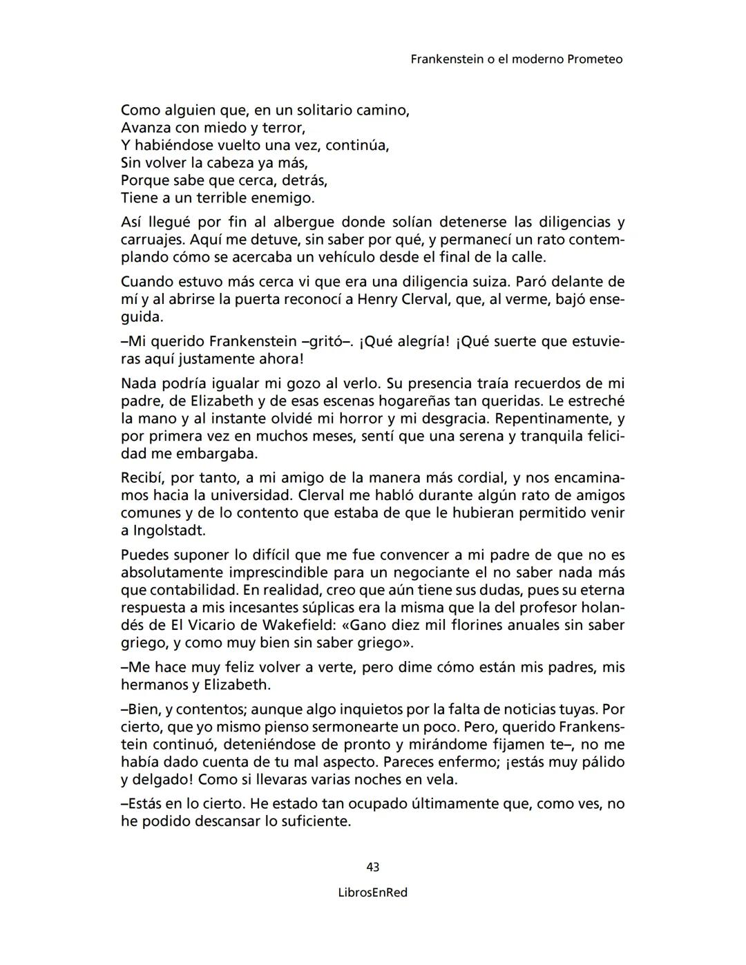 Mary Shelley
Frankenstein
o el moderno Prometeo
Colección Novelas
libros
red # Frankenstein
o el moderno Prometeo
Mary Shelley
Colecci