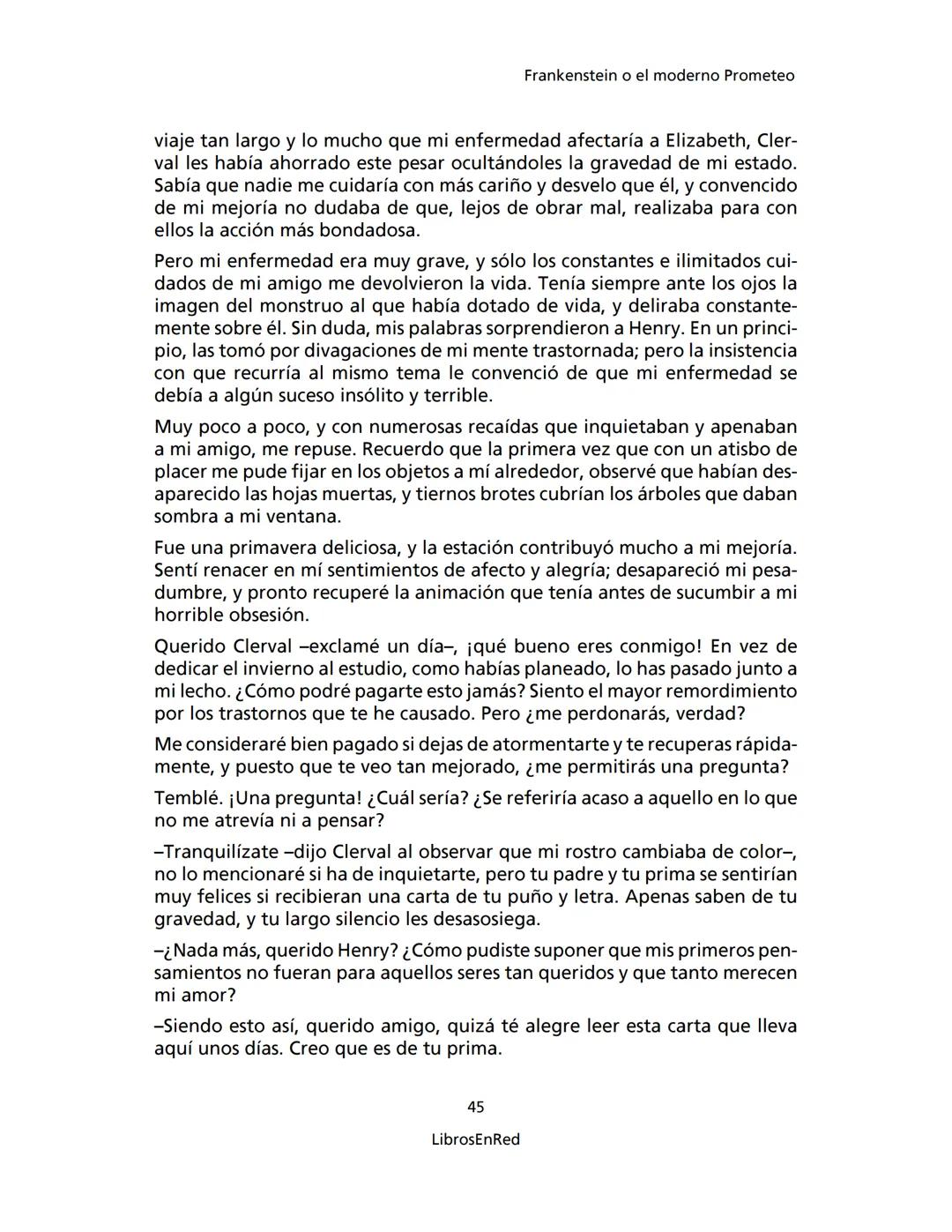 Mary Shelley
Frankenstein
o el moderno Prometeo
Colección Novelas
libros
red # Frankenstein
o el moderno Prometeo
Mary Shelley
Colecci