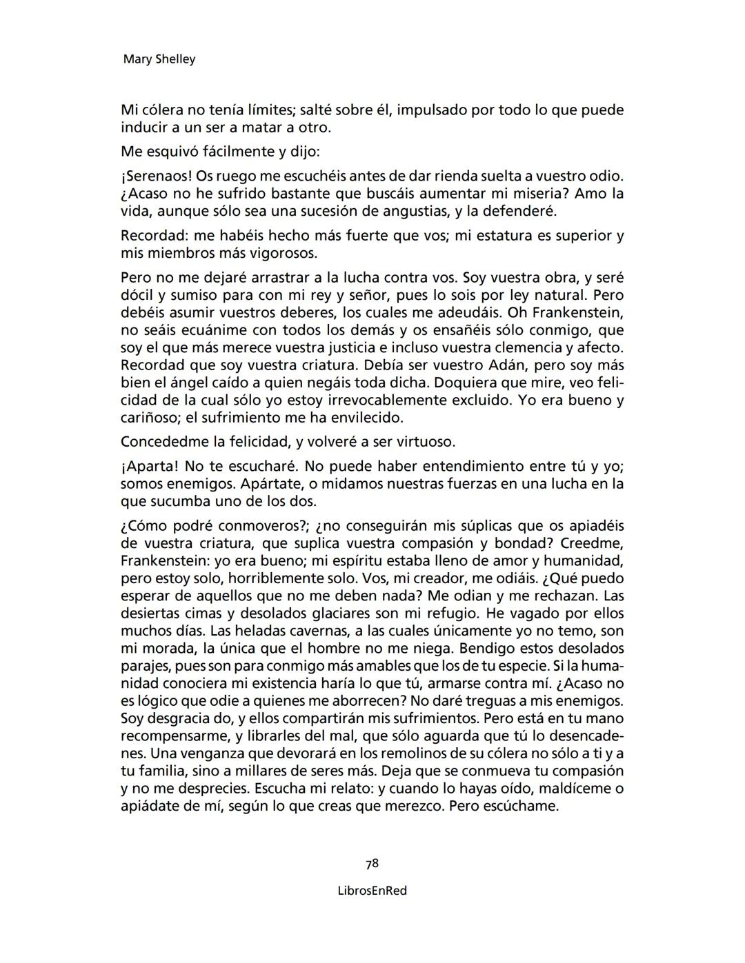 Mary Shelley
Frankenstein
o el moderno Prometeo
Colección Novelas
libros
red # Frankenstein
o el moderno Prometeo
Mary Shelley
Colecci