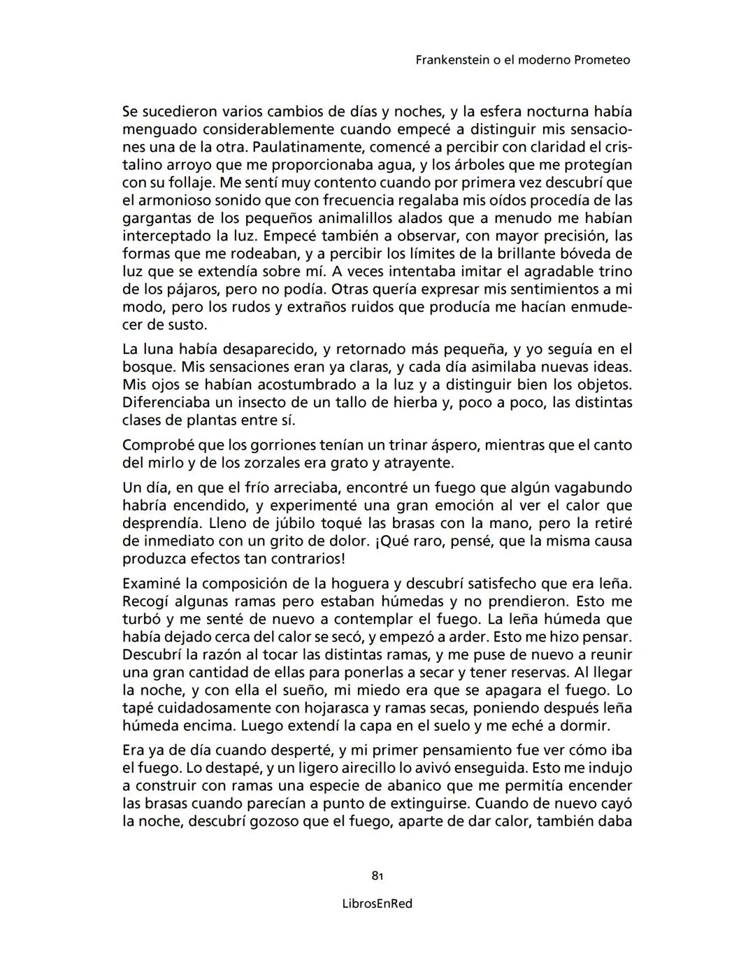 Mary Shelley
Frankenstein
o el moderno Prometeo
Colección Novelas
libros
red # Frankenstein
o el moderno Prometeo
Mary Shelley
Colecci
