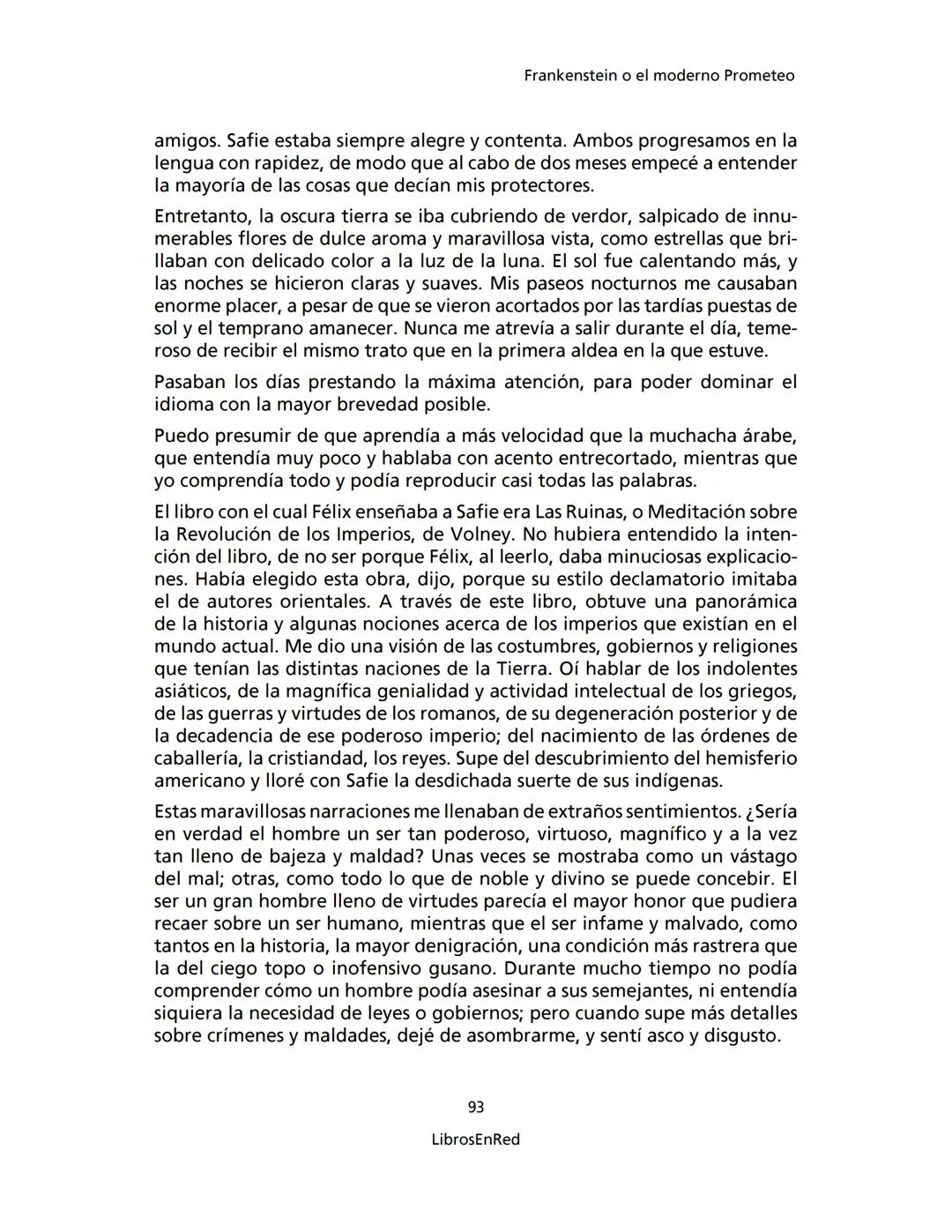 Mary Shelley
Frankenstein
o el moderno Prometeo
Colección Novelas
libros
red # Frankenstein
o el moderno Prometeo
Mary Shelley
Colecci