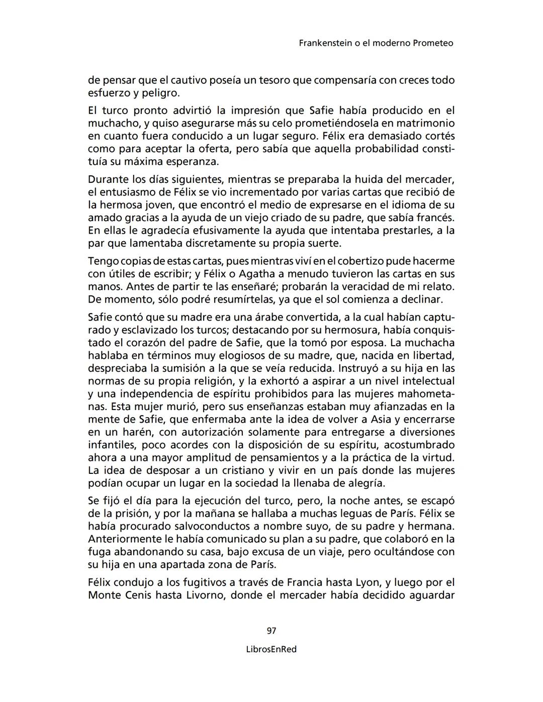Mary Shelley
Frankenstein
o el moderno Prometeo
Colección Novelas
libros
red # Frankenstein
o el moderno Prometeo
Mary Shelley
Colecci