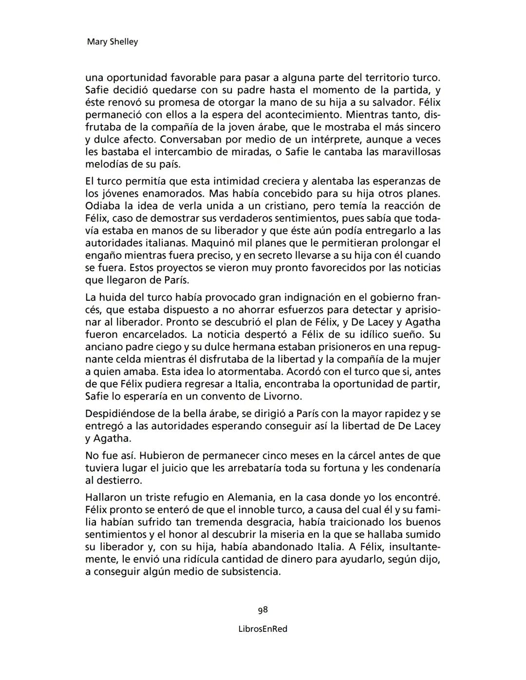 Mary Shelley
Frankenstein
o el moderno Prometeo
Colección Novelas
libros
red # Frankenstein
o el moderno Prometeo
Mary Shelley
Colecci
