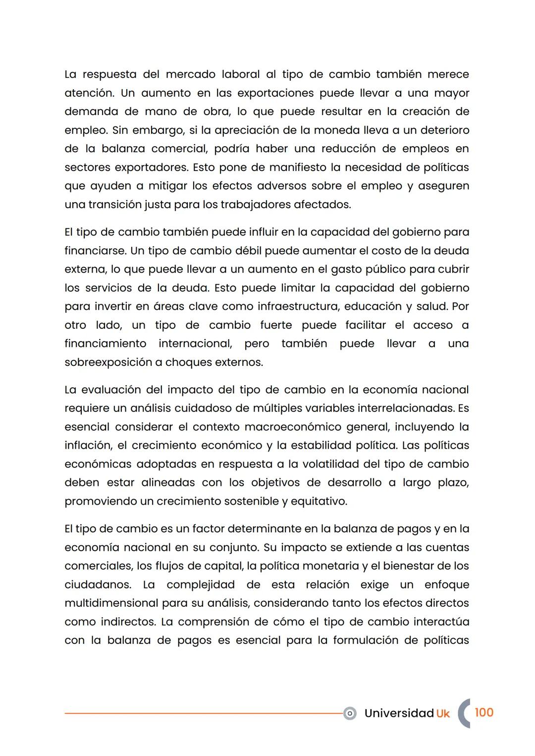 # UniversidadUk
Entorno Económico
y Financiero 2.3 Balanza de pagos y tipo de cambio
2.3.1 Componentes de la balanza de pagos.............