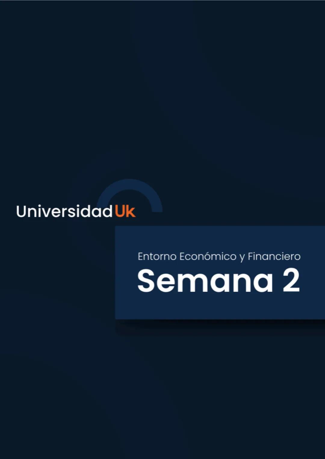 # UniversidadUk
Entorno Económico
y Financiero 2.3 Balanza de pagos y tipo de cambio
2.3.1 Componentes de la balanza de pagos.............