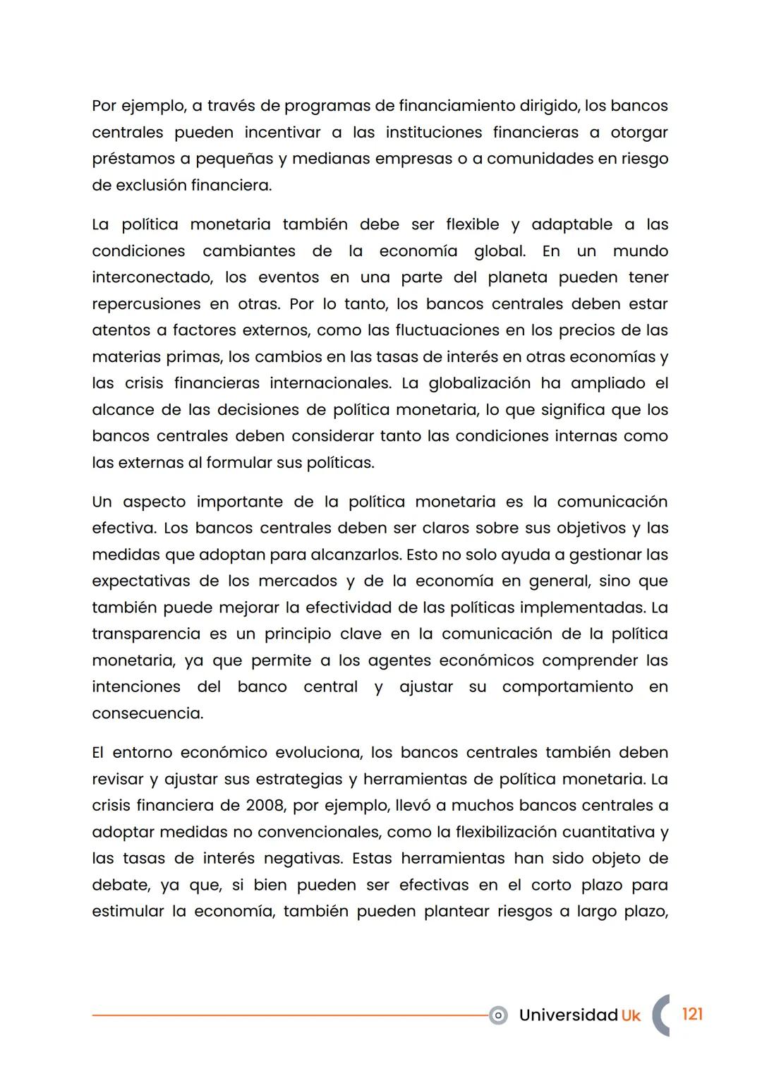 # UniversidadUk
Entorno Económico
y Financiero 2.3 Balanza de pagos y tipo de cambio
2.3.1 Componentes de la balanza de pagos.............