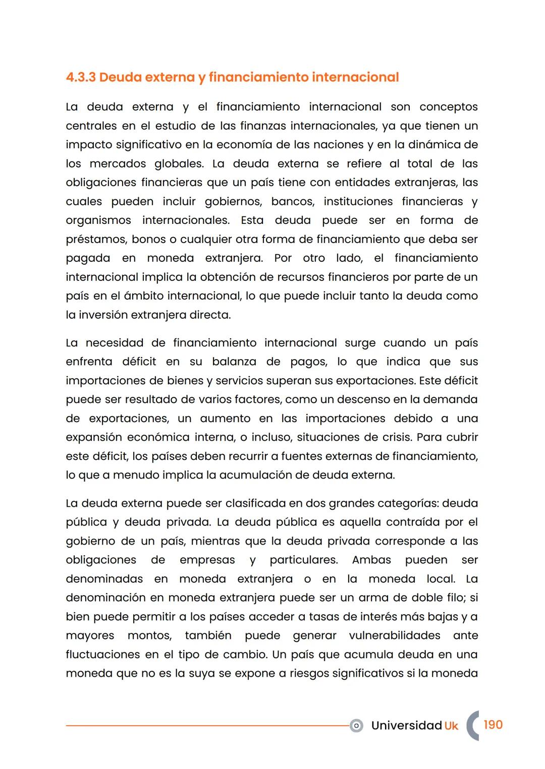 # UniversidadUk
Entorno Económico
y Financiero 2.3 Balanza de pagos y tipo de cambio
2.3.1 Componentes de la balanza de pagos.............