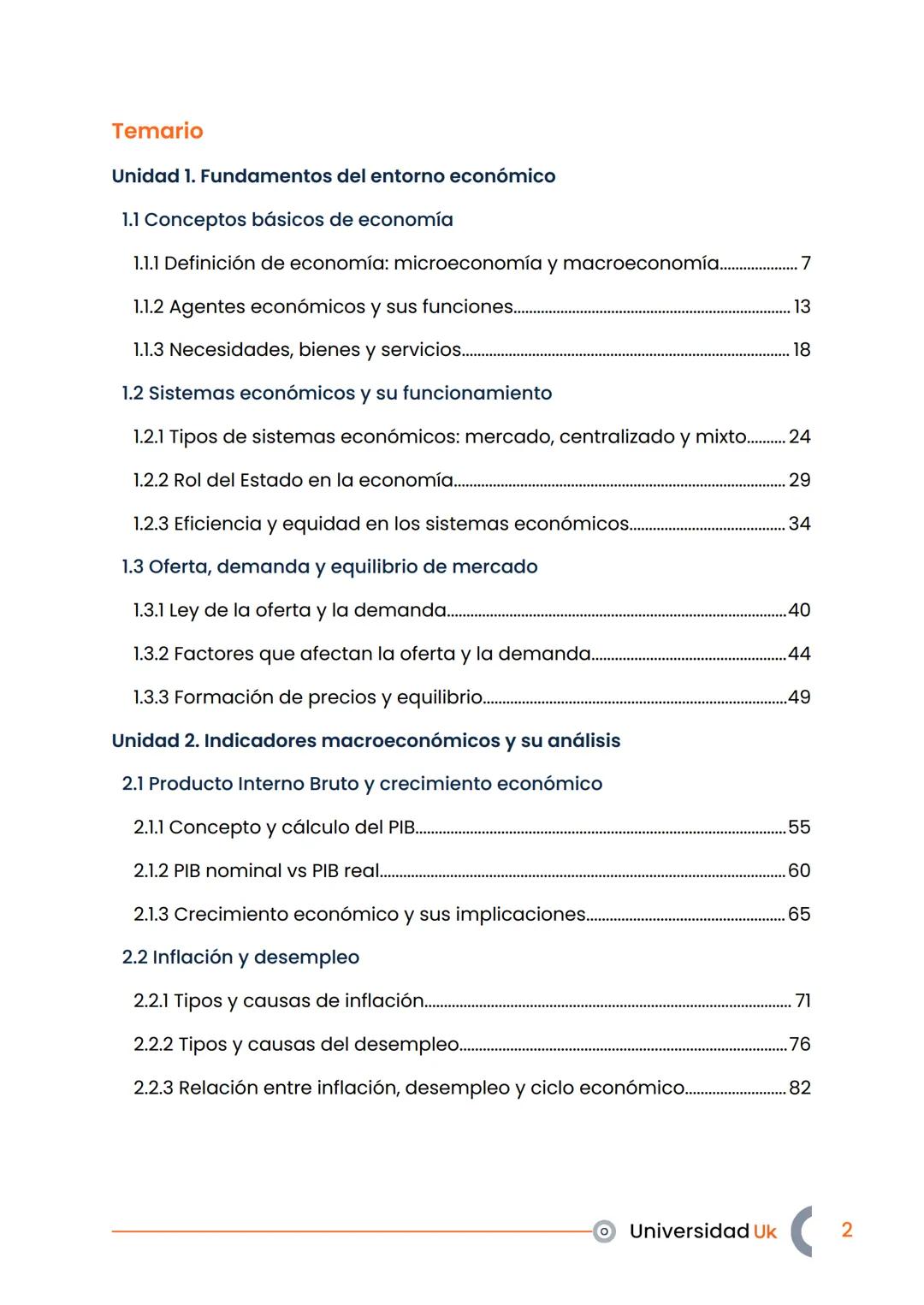 # UniversidadUk
Entorno Económico
y Financiero 2.3 Balanza de pagos y tipo de cambio
2.3.1 Componentes de la balanza de pagos.............