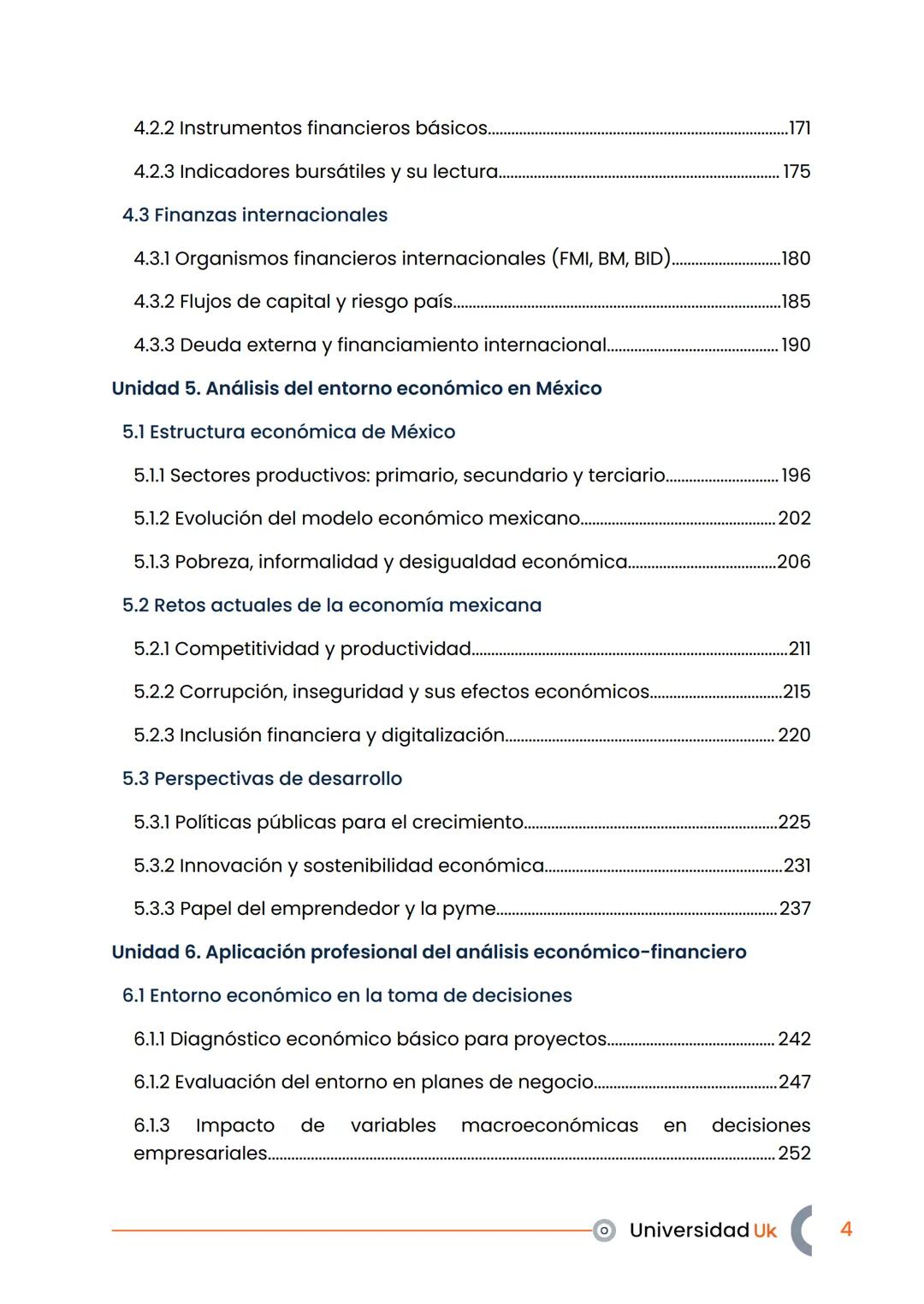 # UniversidadUk
Entorno Económico
y Financiero 2.3 Balanza de pagos y tipo de cambio
2.3.1 Componentes de la balanza de pagos.............
