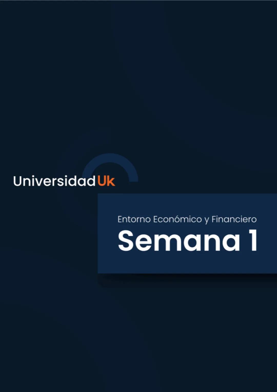 # UniversidadUk
Entorno Económico
y Financiero 2.3 Balanza de pagos y tipo de cambio
2.3.1 Componentes de la balanza de pagos.............