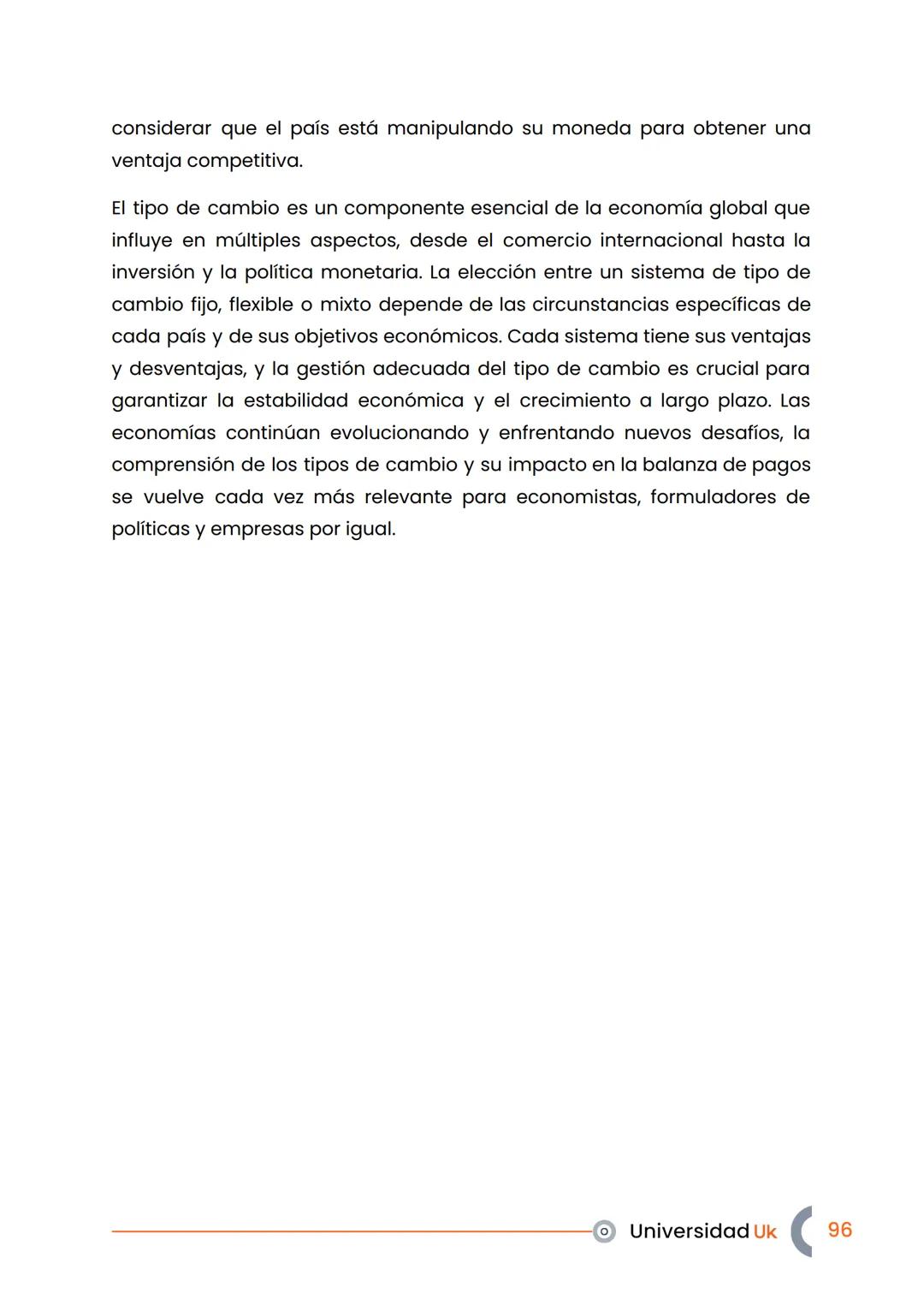 # UniversidadUk
Entorno Económico
y Financiero 2.3 Balanza de pagos y tipo de cambio
2.3.1 Componentes de la balanza de pagos.............