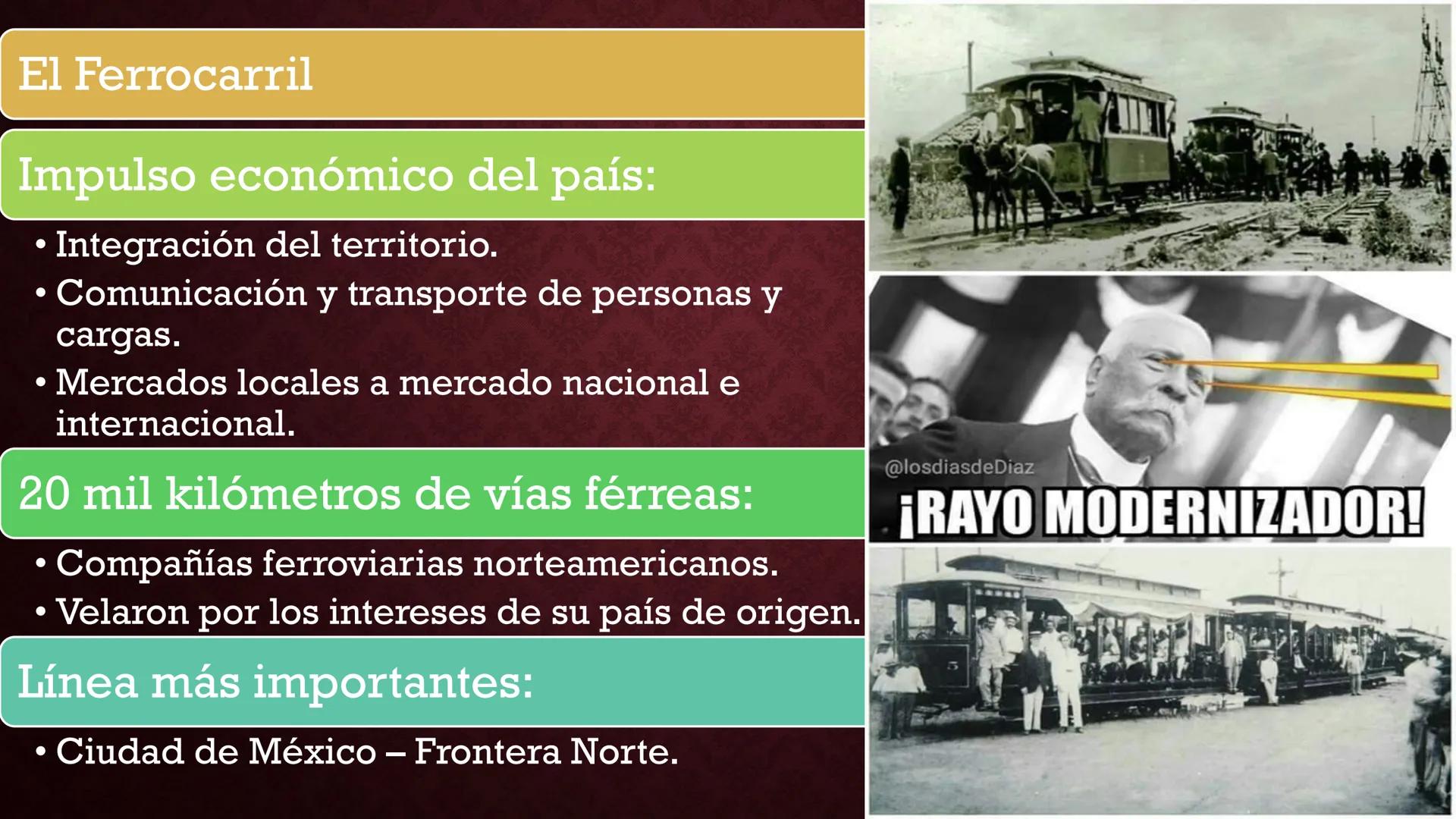 # Bloque II
# La Revolución Mexicana y México Contemporáneo # México ante el
imperialismo: el Porfiriato Noviembre de 1876:
•Tecoac, derro