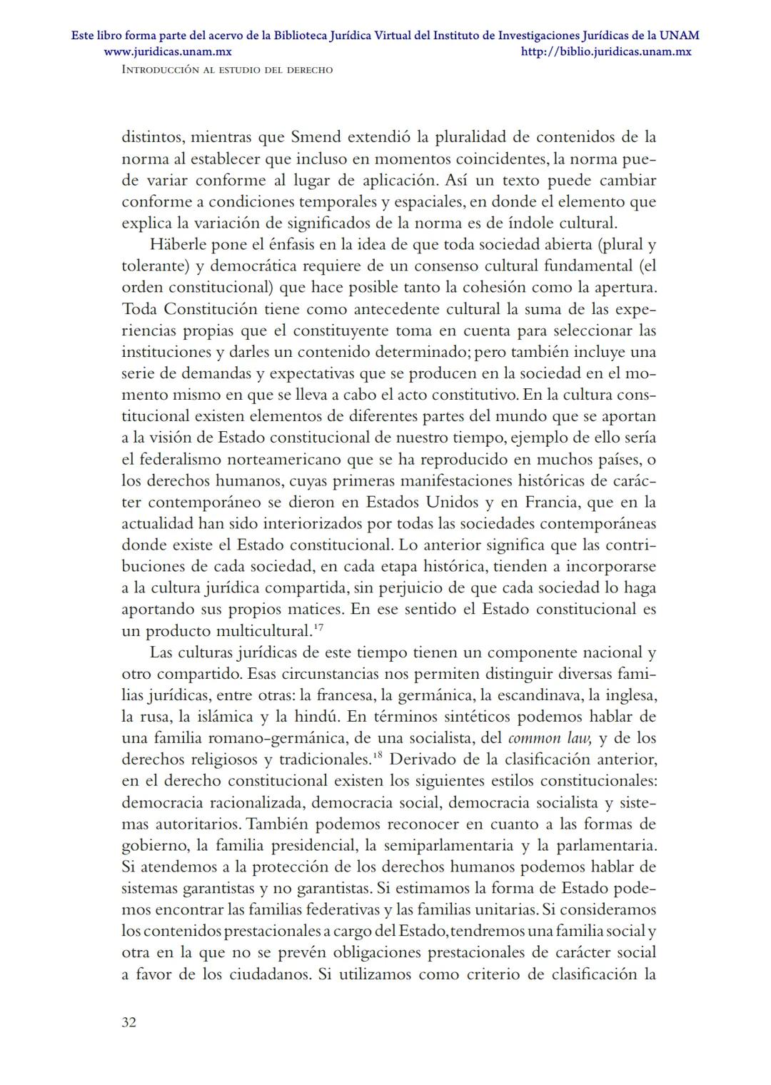 Este libro forma parte del acervo de la Biblioteca Jurídica Virtual del Instituto de Investigaciones Jurídicas de la UNAM
www.juridicas.unam