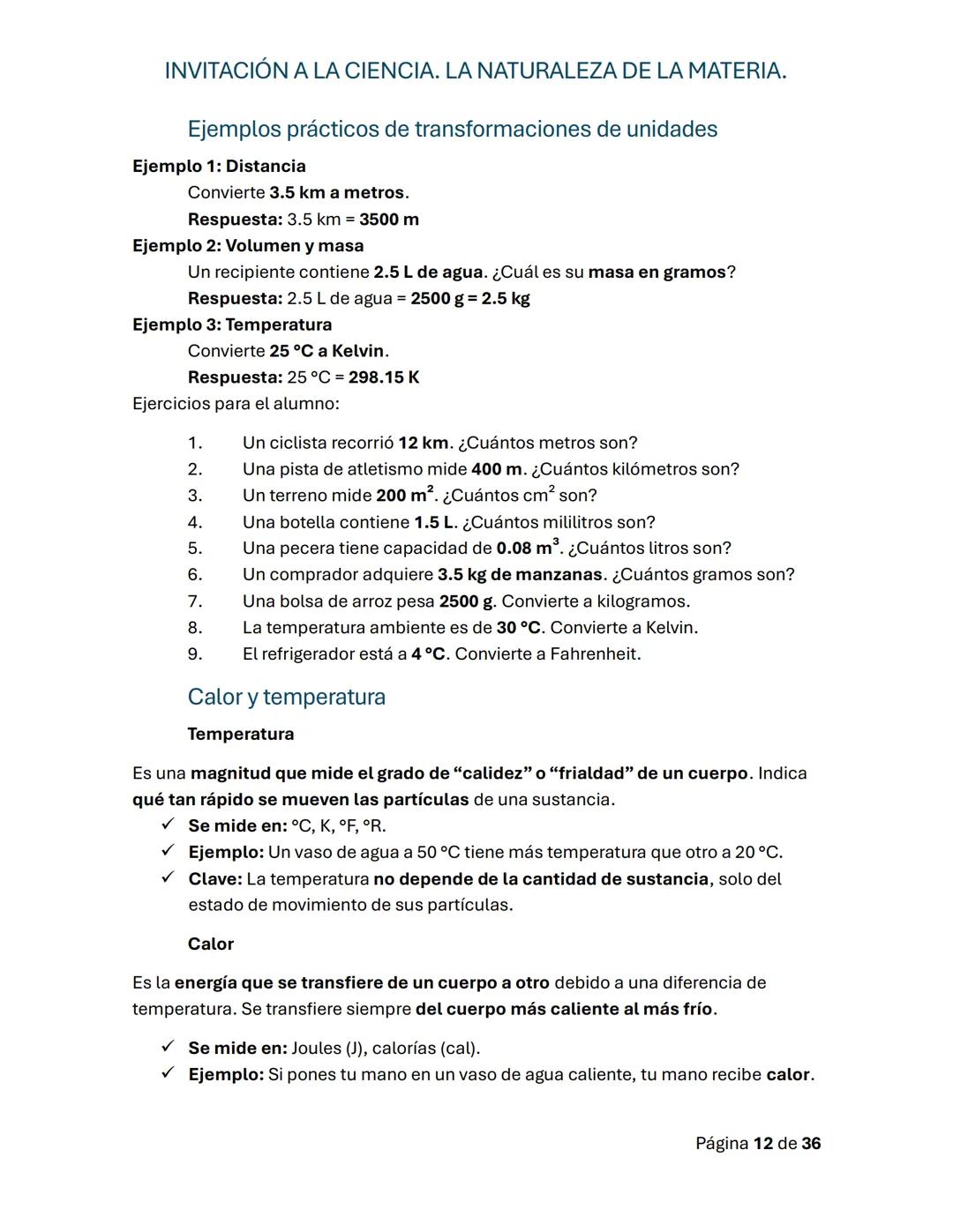 # INVITACIÓN A LA CIENCIA. LA NATURALEZA DE LA MATERIA.
Guía de repaso para la primera evaluación
# PROGRESIÓN 1.
# CONOCIMIENTO
El cono
